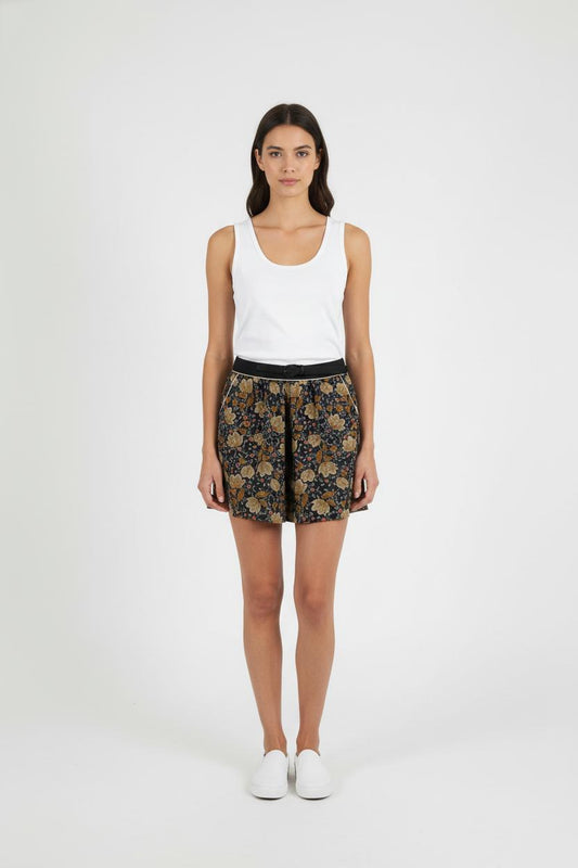 Jupe Courte Multicolore - Taille S/36