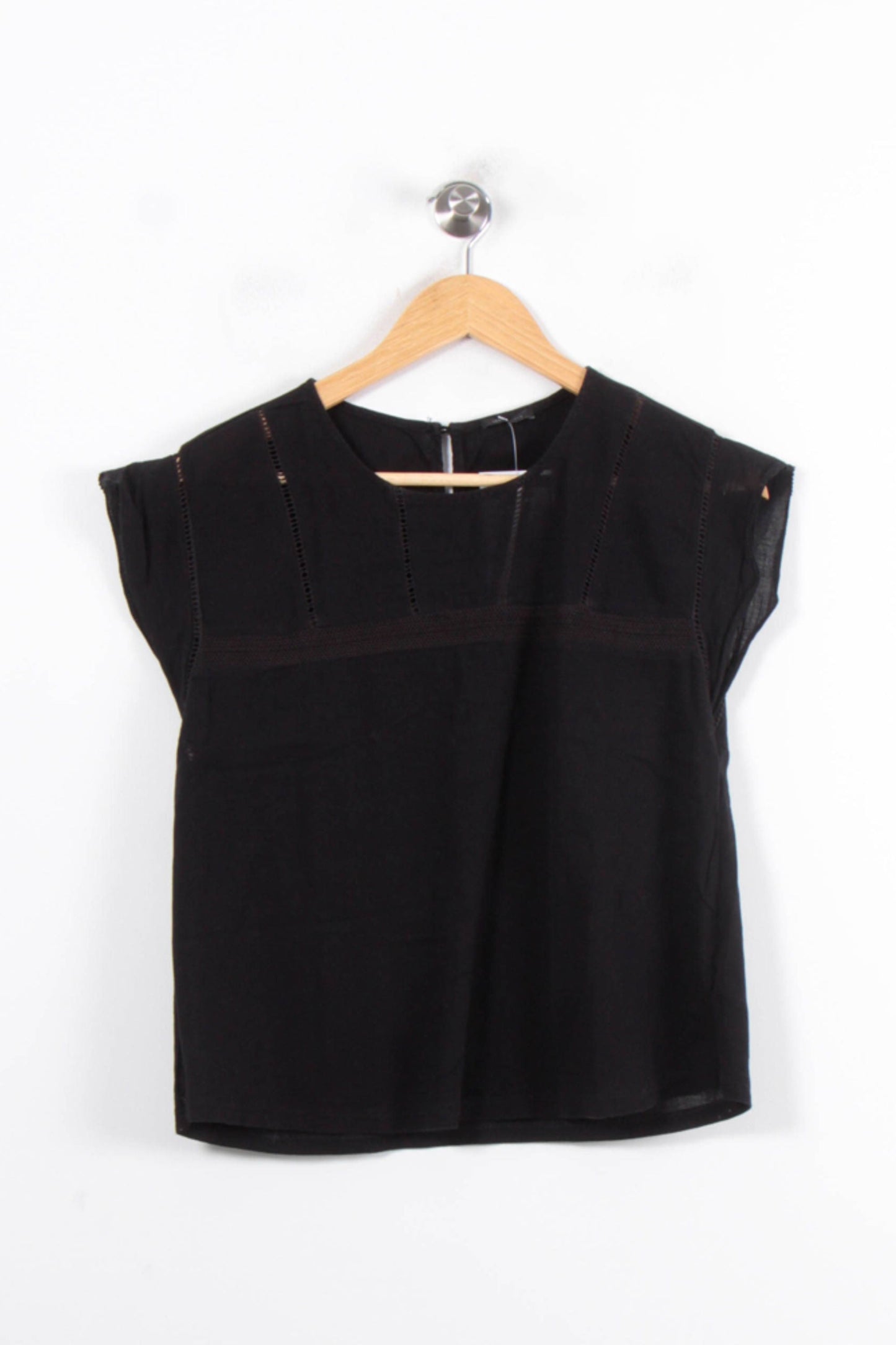 Blouse Noire - Taille S/36