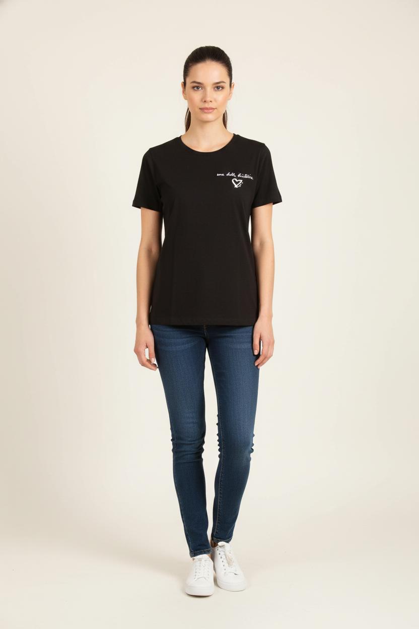 Tee-shirt Noir - Taille T.U.