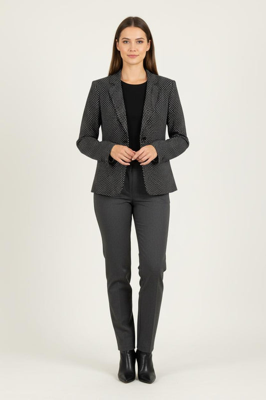 Veste Noire et Blanche - Taille L/40