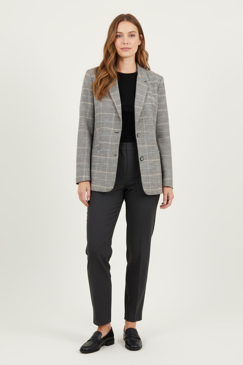 Blazer Beige et Noir - Taille S/36