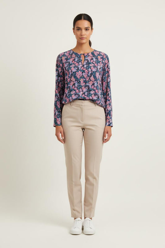 Blouse Fleurie Multicolore - Taille M/38