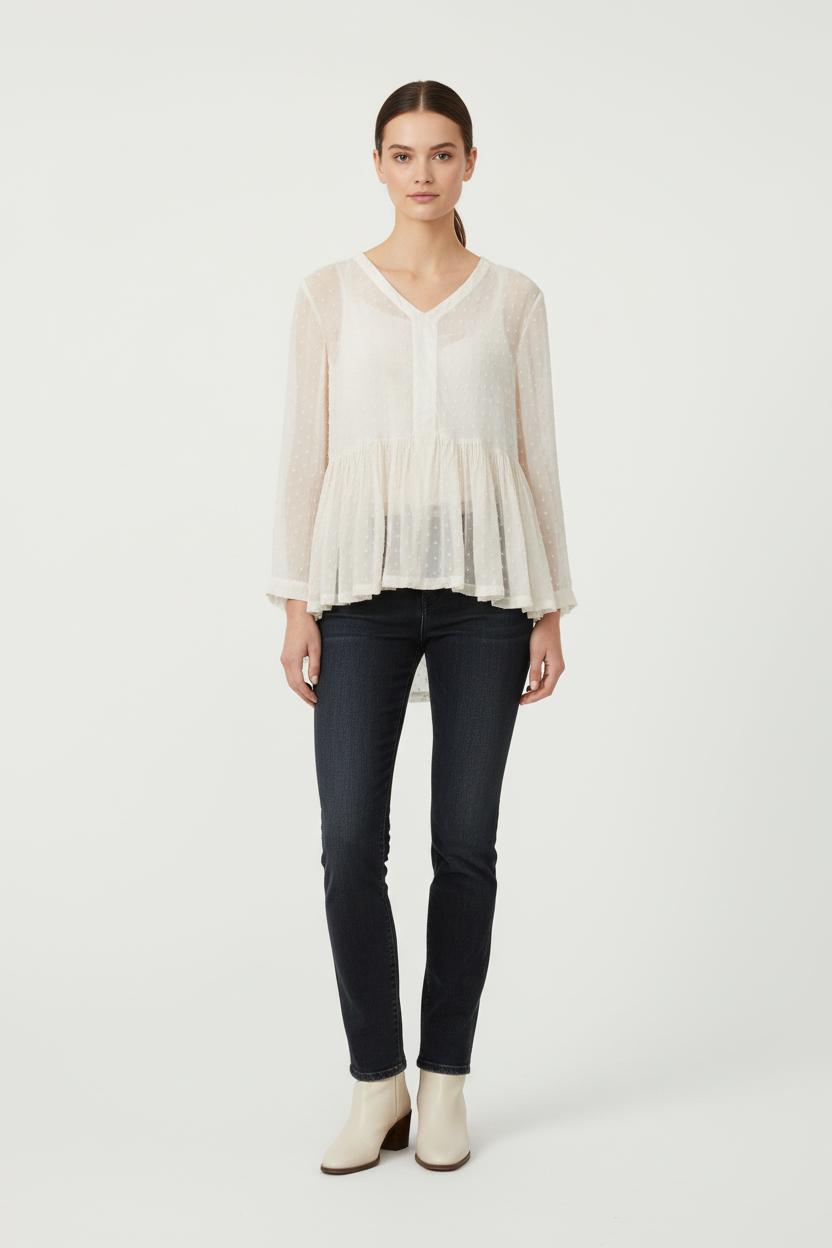 Blouse Béige - Taille M/38