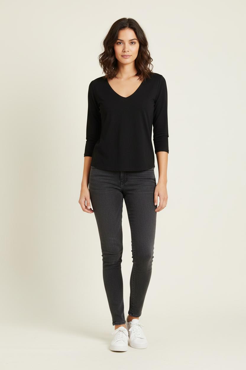 Tee-shirt Noir - Taille M/38