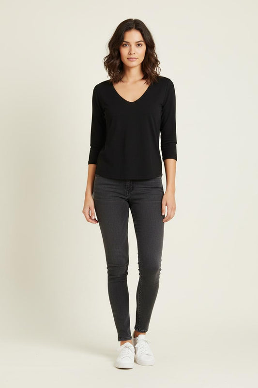 Tee-shirt Noir - Taille M/38