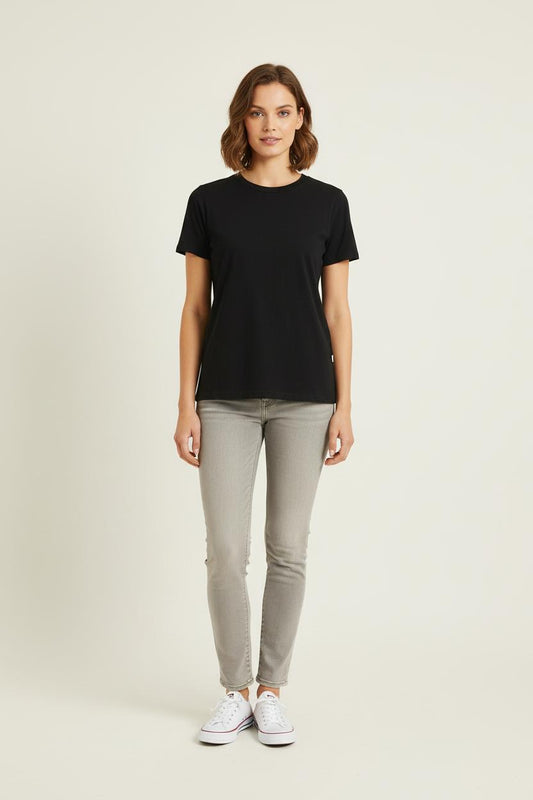Tee-shirt Noir - Taille XS/34