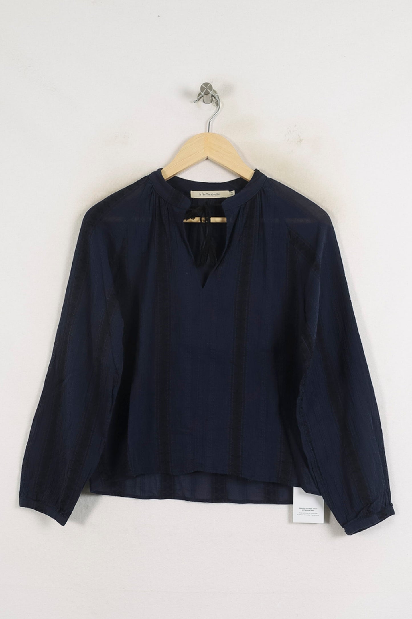 Blouse Bleue - Taille XS/34