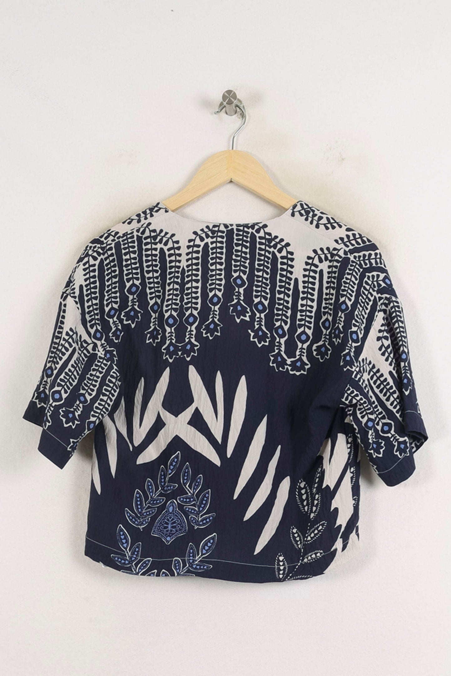 Blouse Bleu et Blanc - Taille S/36