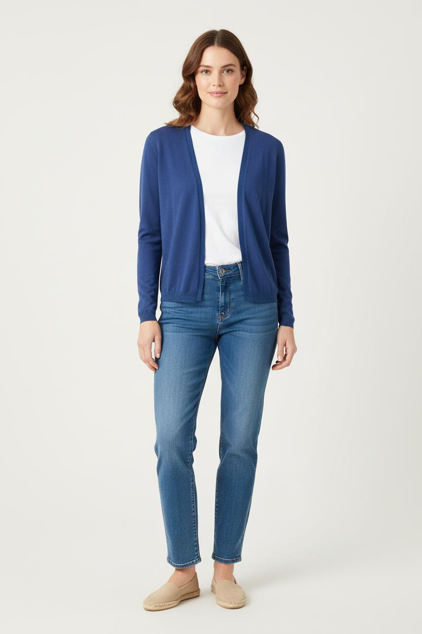 Cardigan Bleu - Taille S/36