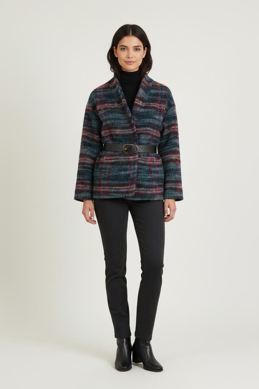 Veste Bleu et Rouge - Taille S/36