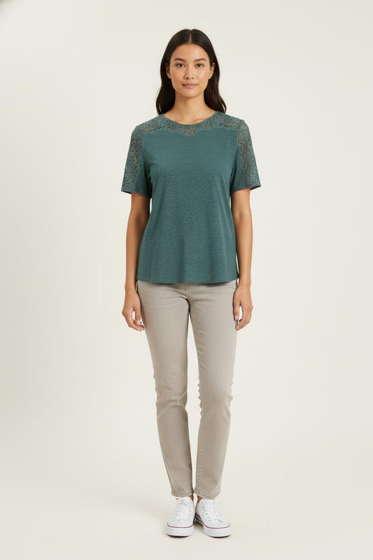 Tee-shirt Vert - Taille M/38