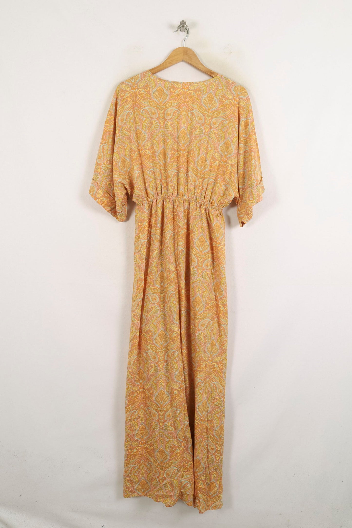 Robe Longue Jaune et Orange - Taille L/40