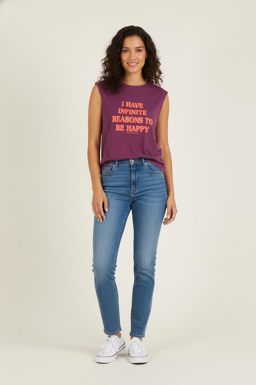 Débardeur Violet - Taille L/40