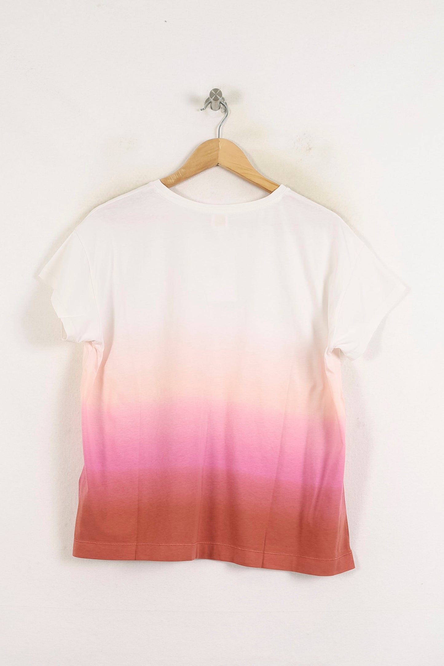 Tee-shirt Blanc et Rose - Taille L/40