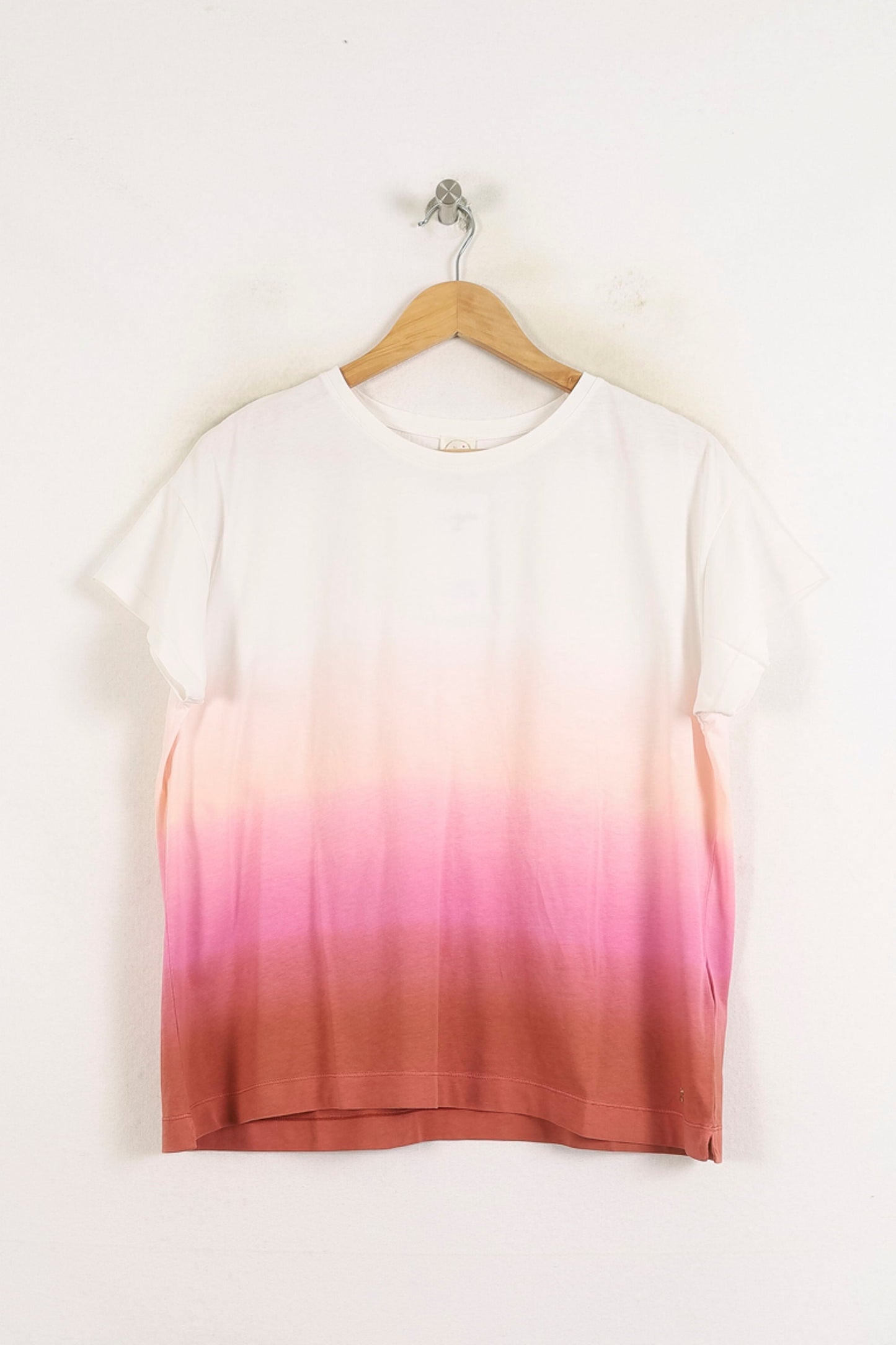 Tee-shirt Blanc et Rose - Taille L/40