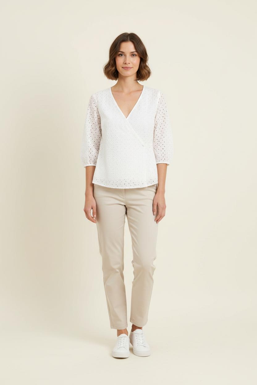 Blouse Blanche - Taille L/40