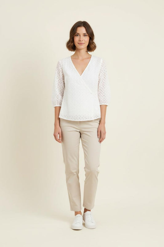 Blouse Blanche - Taille L/40