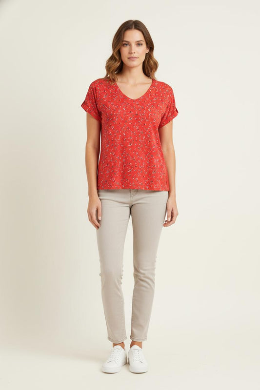 Tee-shirt Rouge - Taille M/38