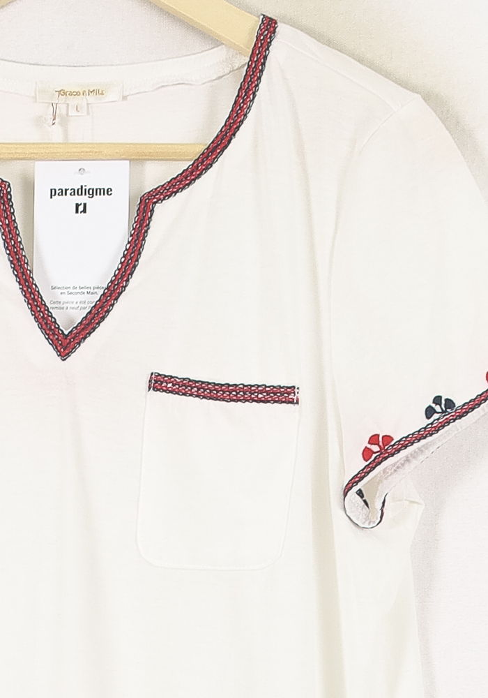 Blouse Blanche - Taille L/40