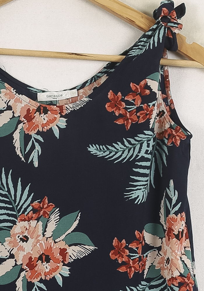 Débardeur Bleu et Orange - Taille S/36