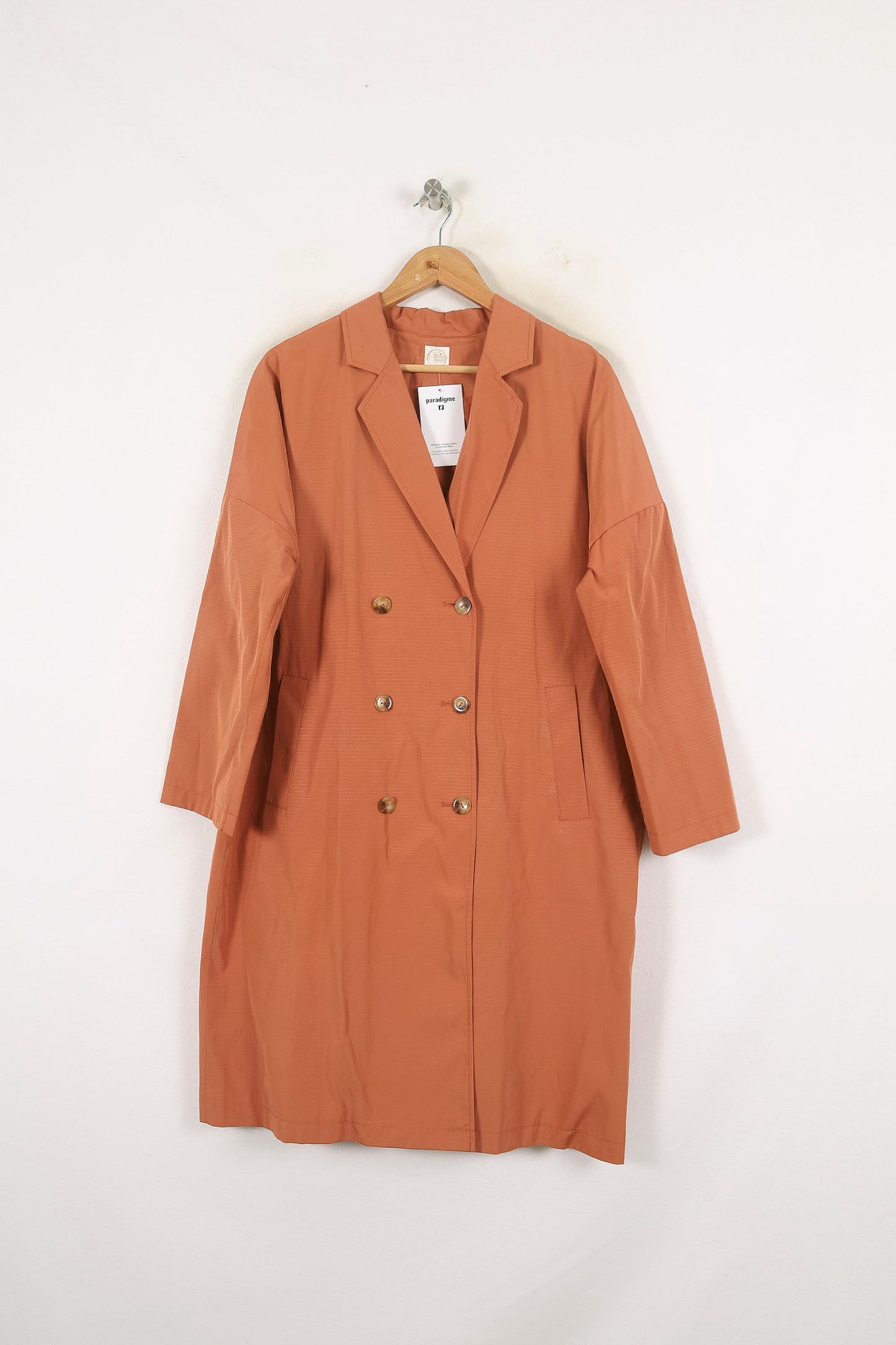 Trench Orange - Taille L/40