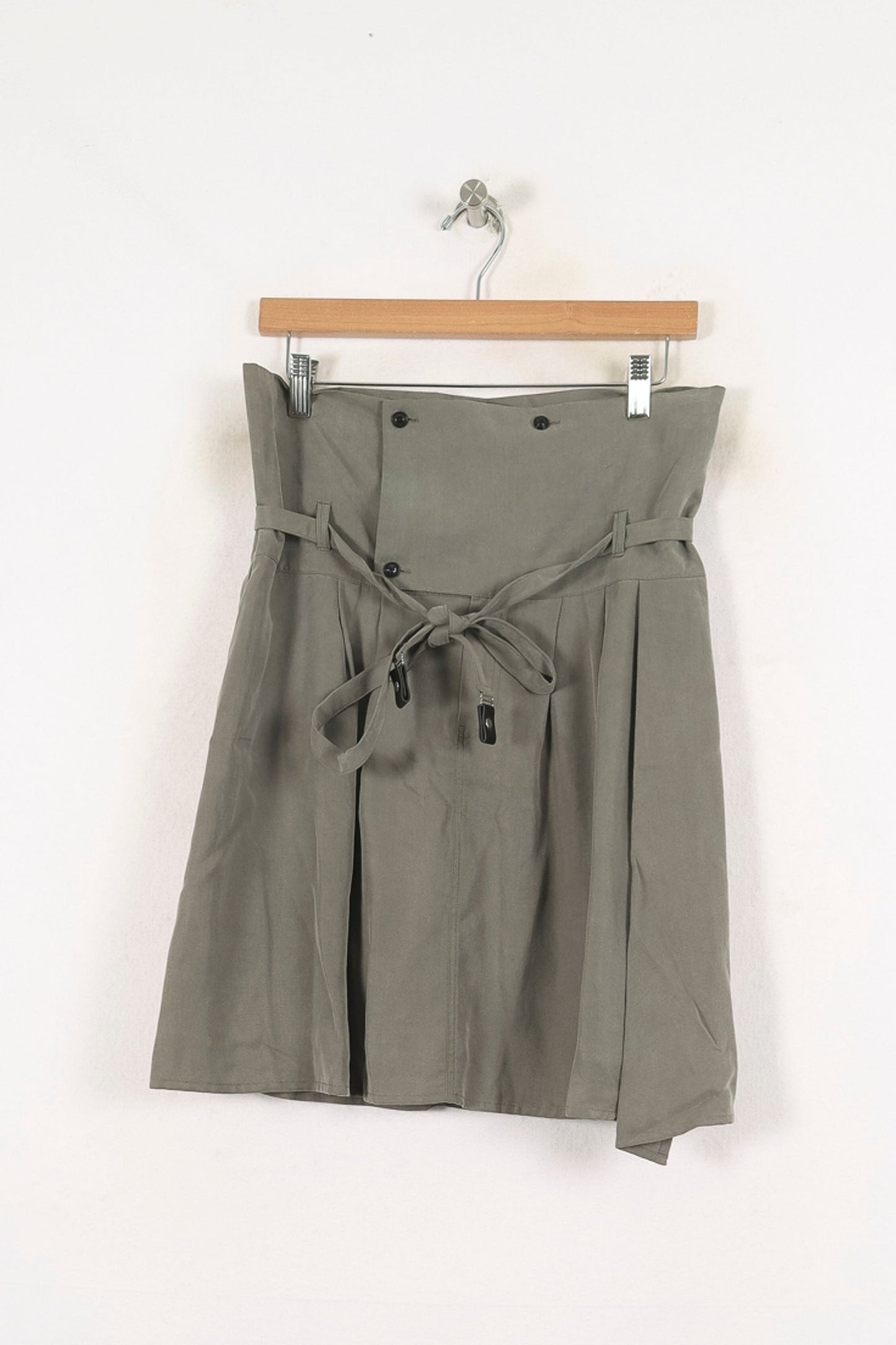 Jupe Taille Haute Grise - Taille M/38