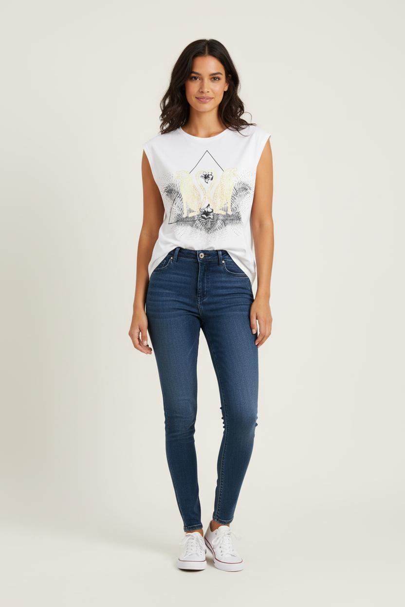 Débardeur Blanc - Taille S/36