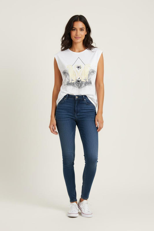 Débardeur Blanc - Taille S/36