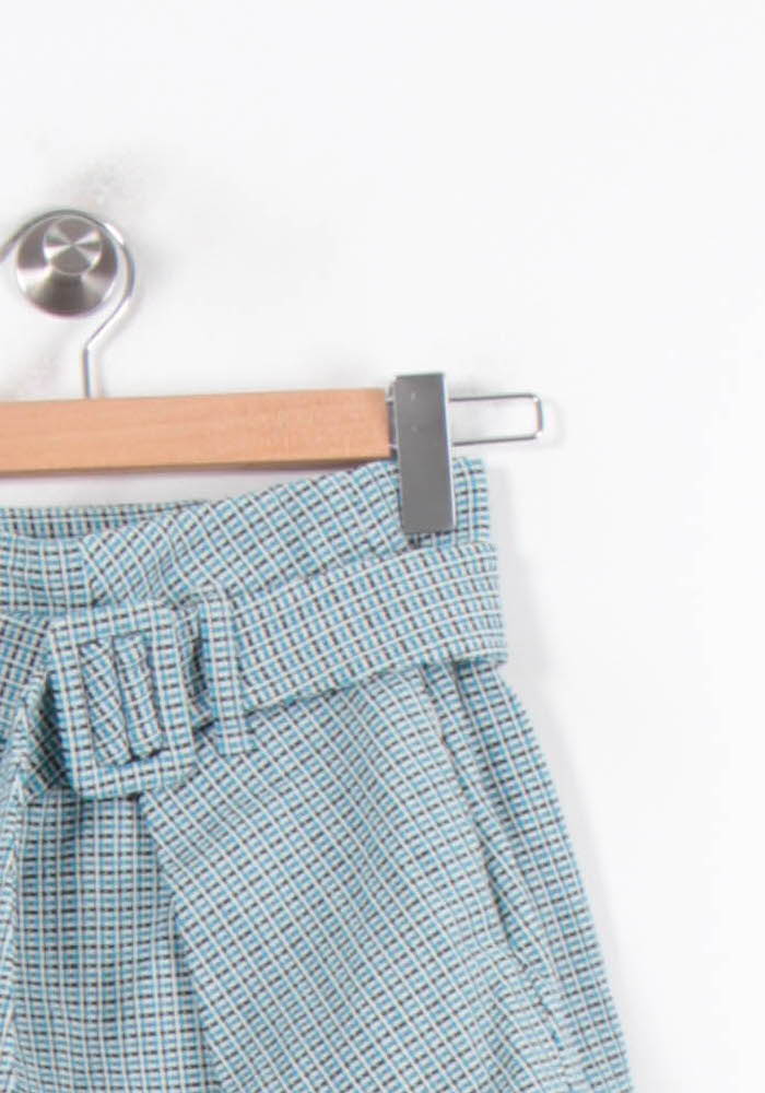 Short Vert à Carreaux - Taille S/36