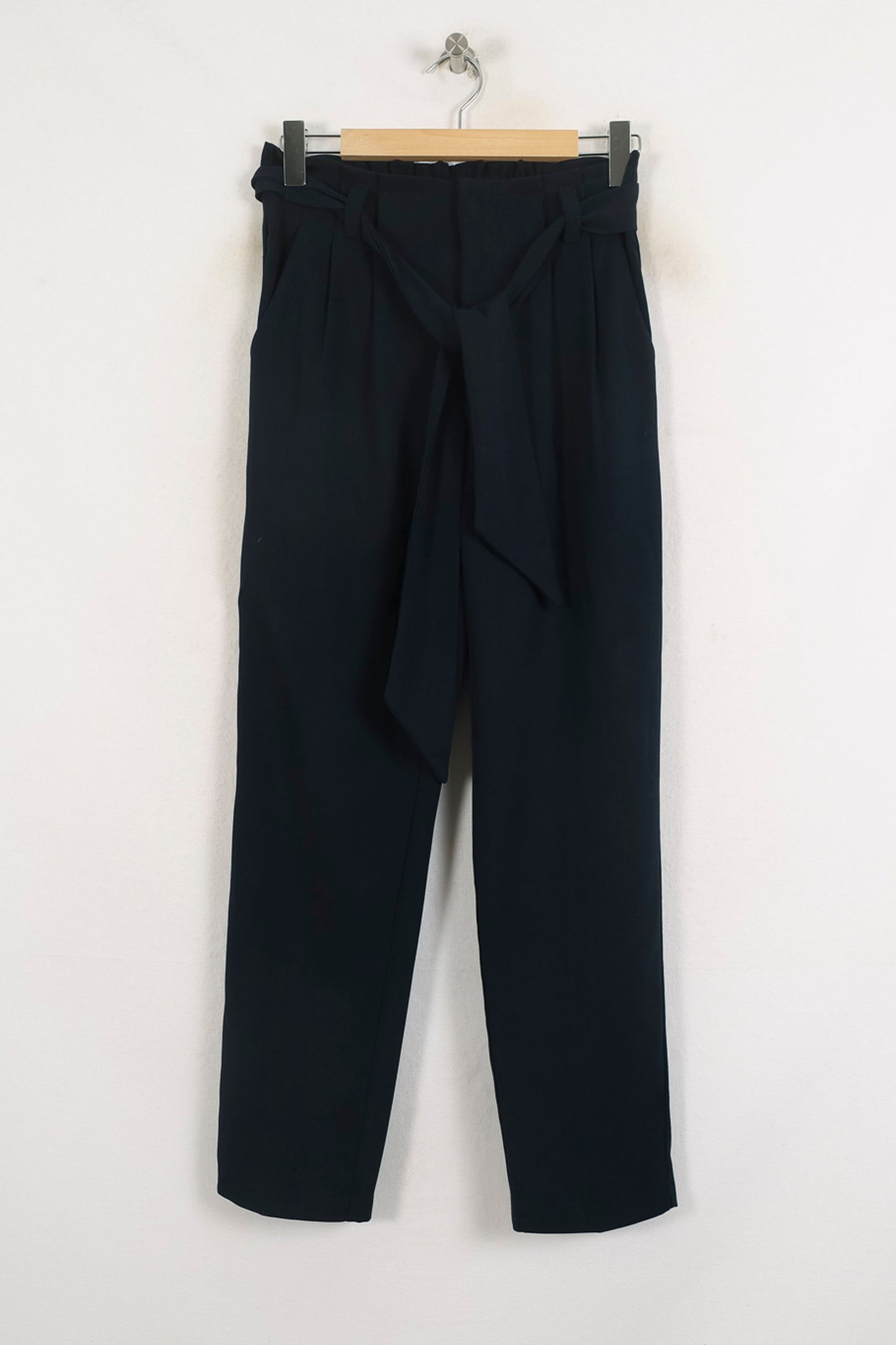 Pantalon Taille Haute Bleu - Taille M/38