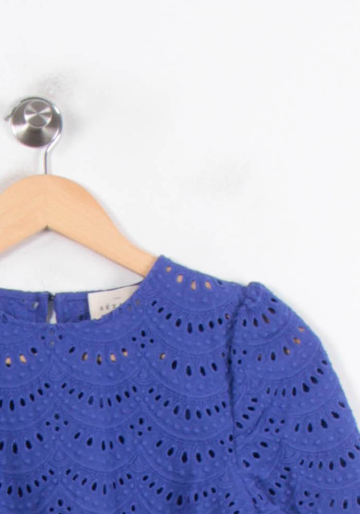 Blouse Bleue - Taille S/36