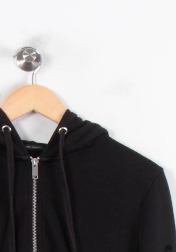 Sweat à Capuche Noir - Taille S/36