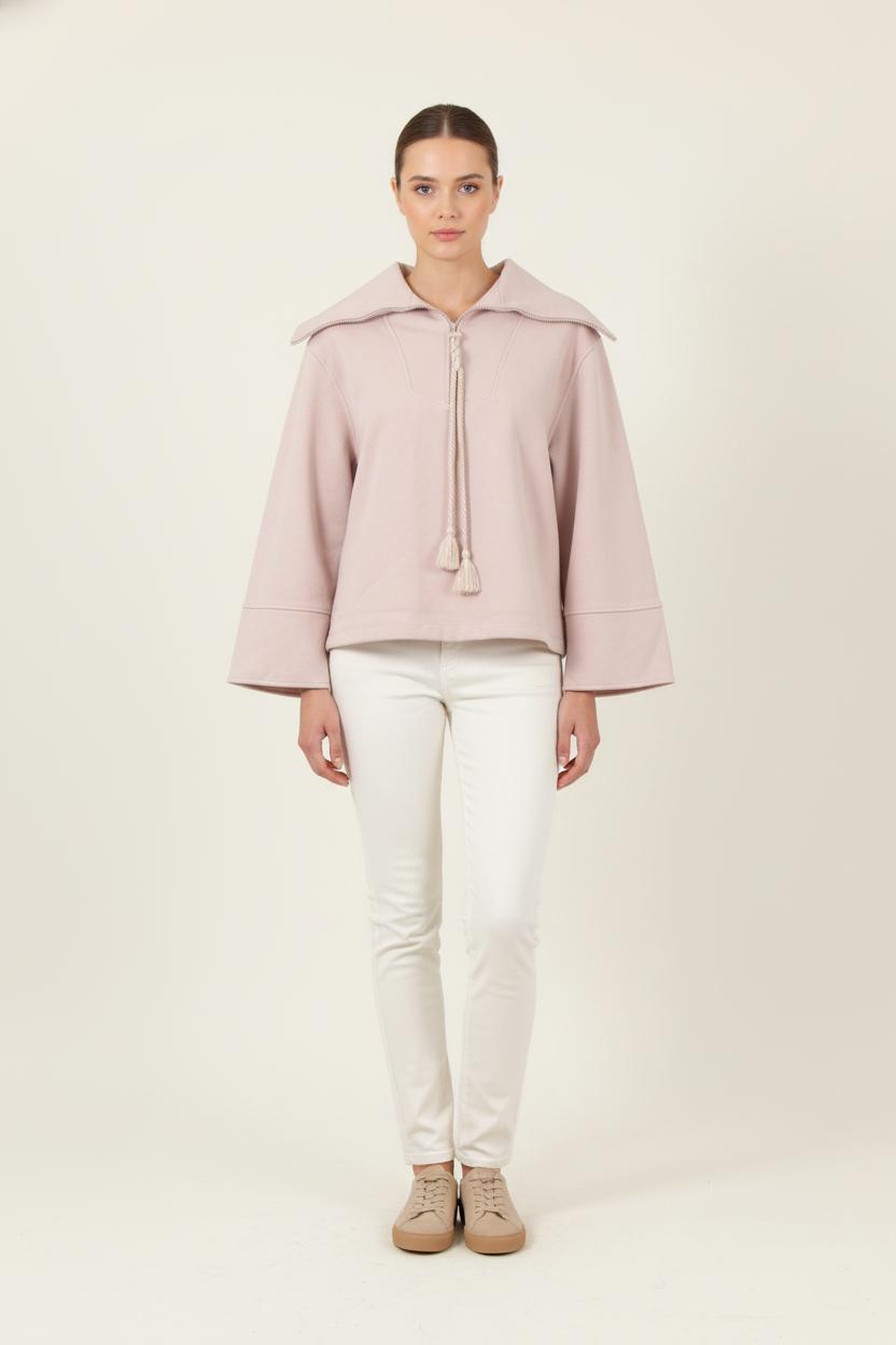 Sweat-shirt beige - Taille S/36