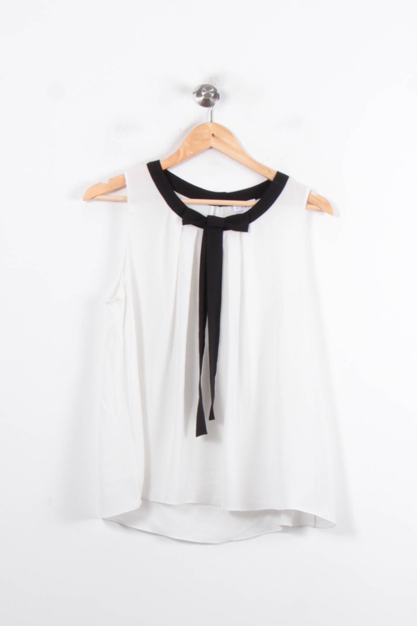 Blouse Blanche et Noire - Taille L/40