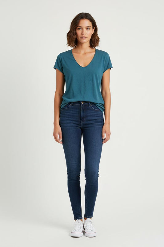 Tee-shirt Bleu - Taille S/36