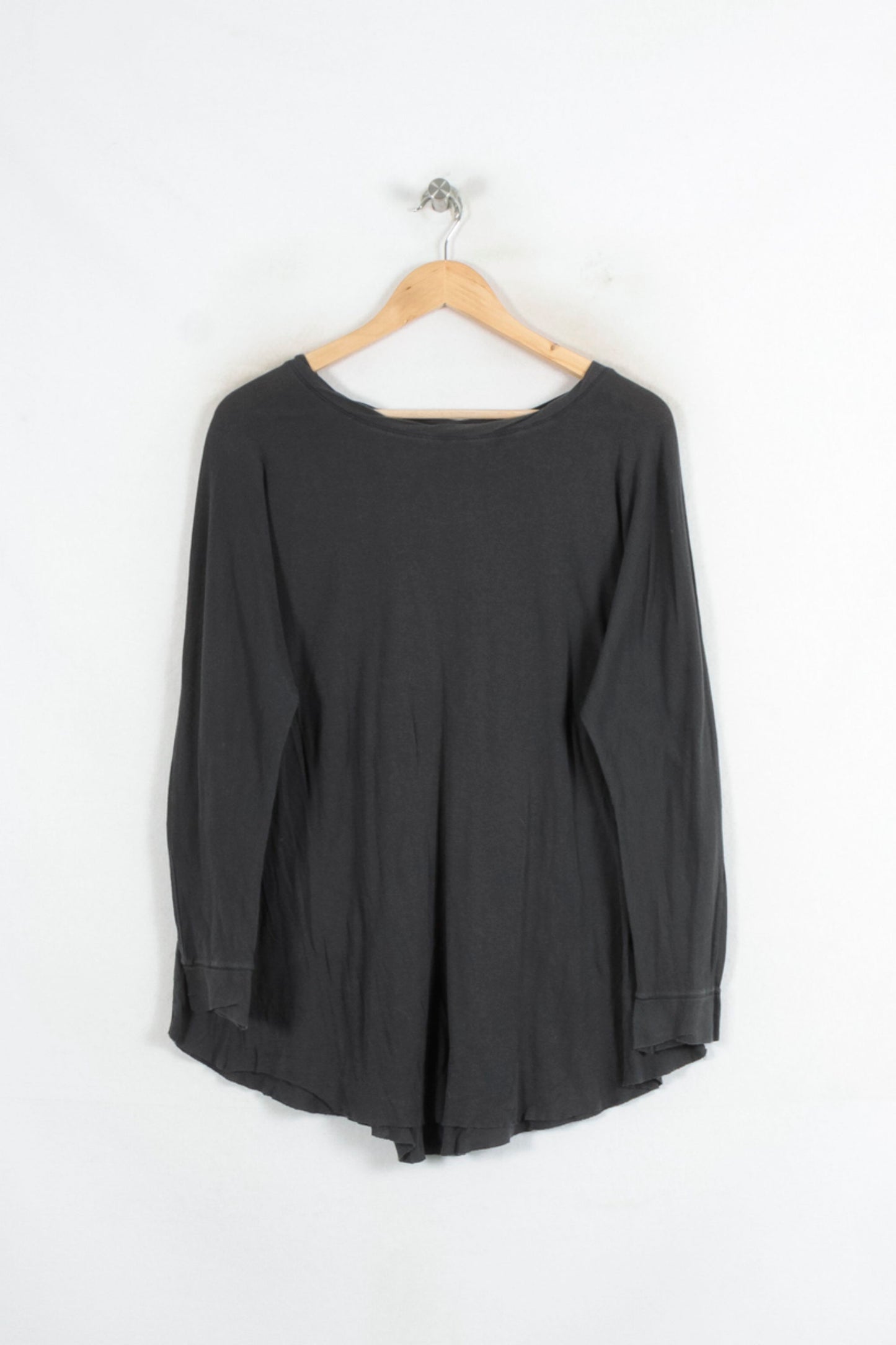 Tee-shirt Manches Longues Gris - Taille M/38