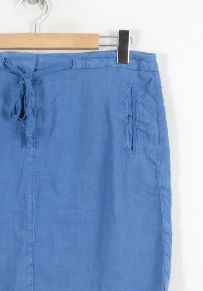 Jupe Droite Bleue - Taille L/40