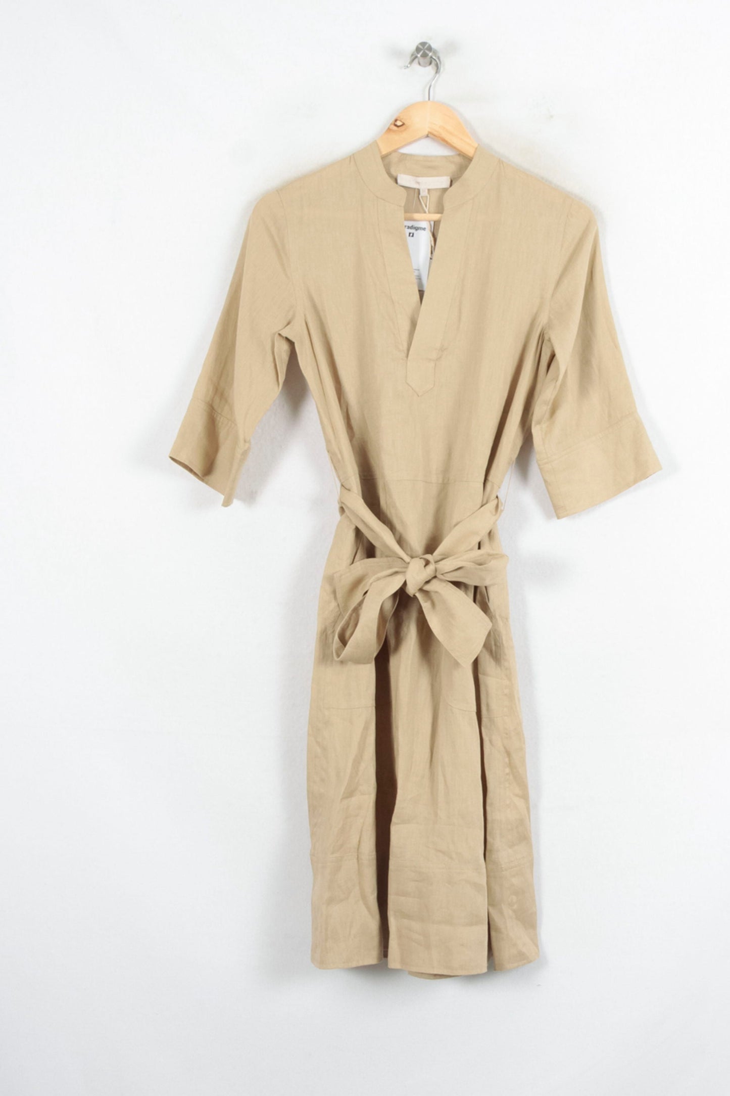 Robe Chemise Beige - Taille XS/34