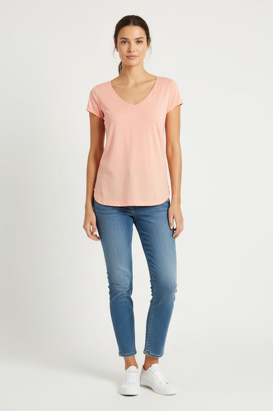 T-shirt Rose - Taille XS/34