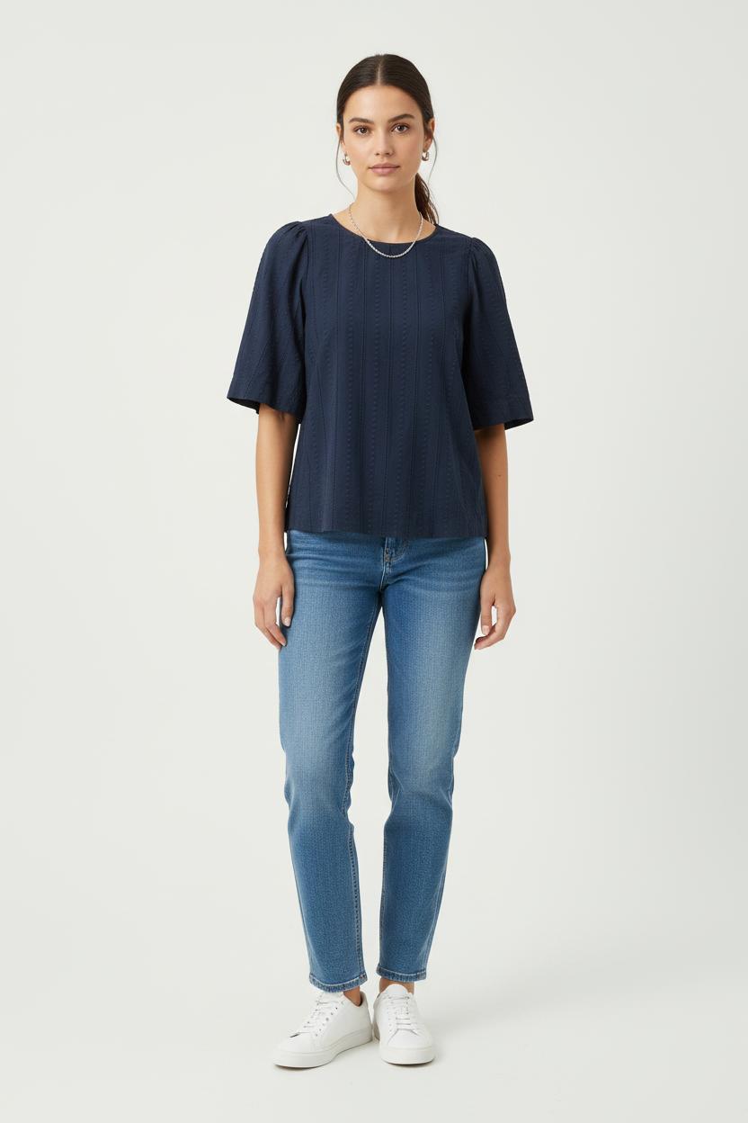 Blouse Bleue - Taille M/38