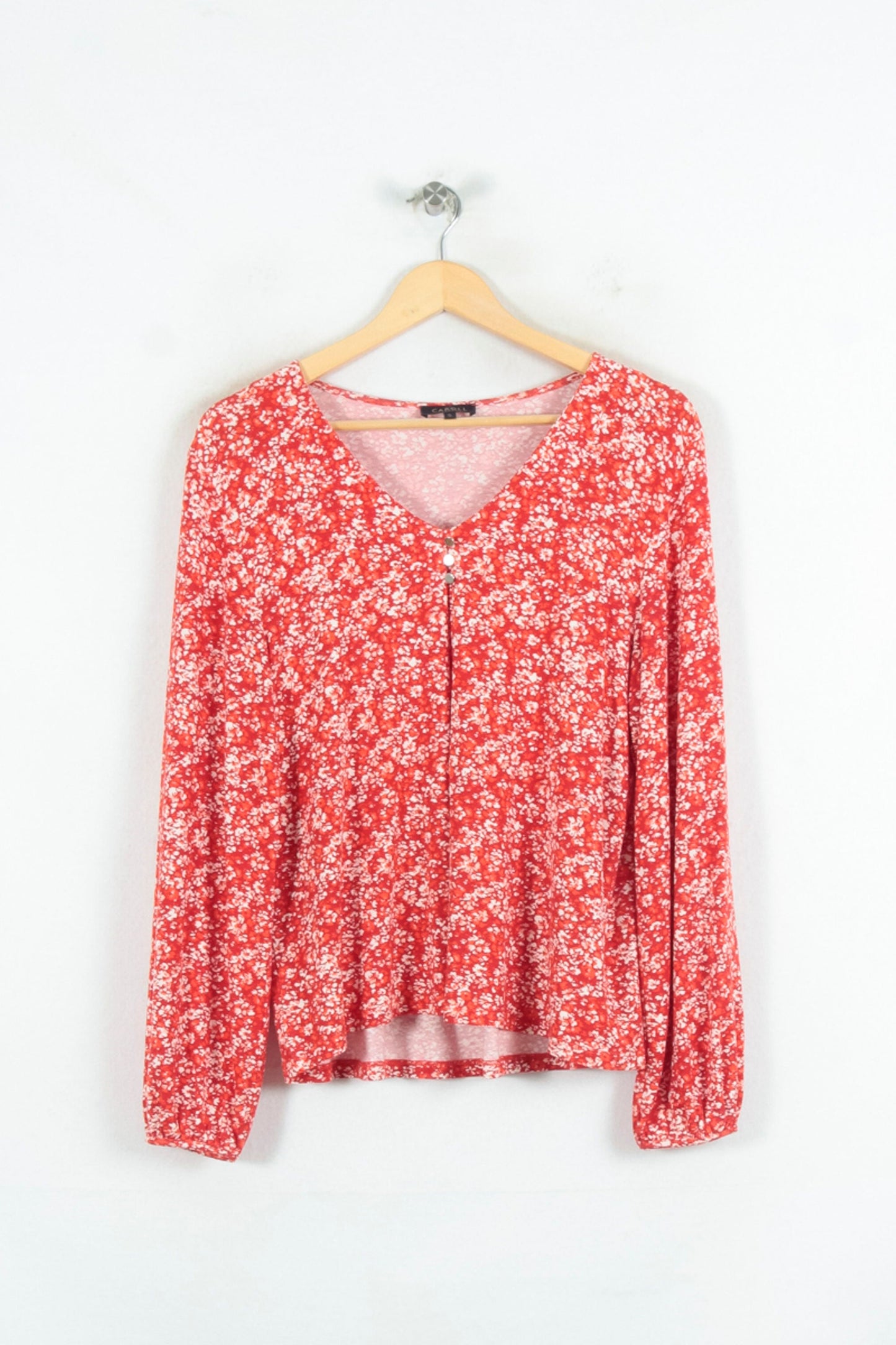 Blouse Rouge et Blanche - Taille S/36