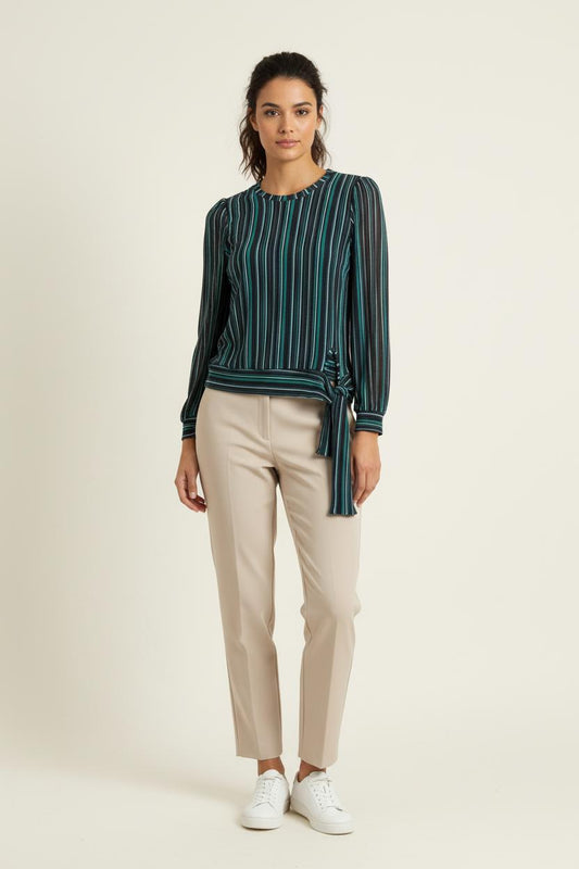 Blouse Rayée Multicolore - Taille M/38