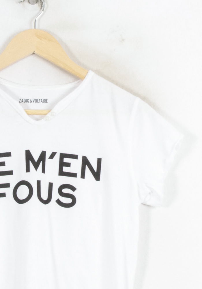 Tee-shirt Blanc et Noir - Taille M/38