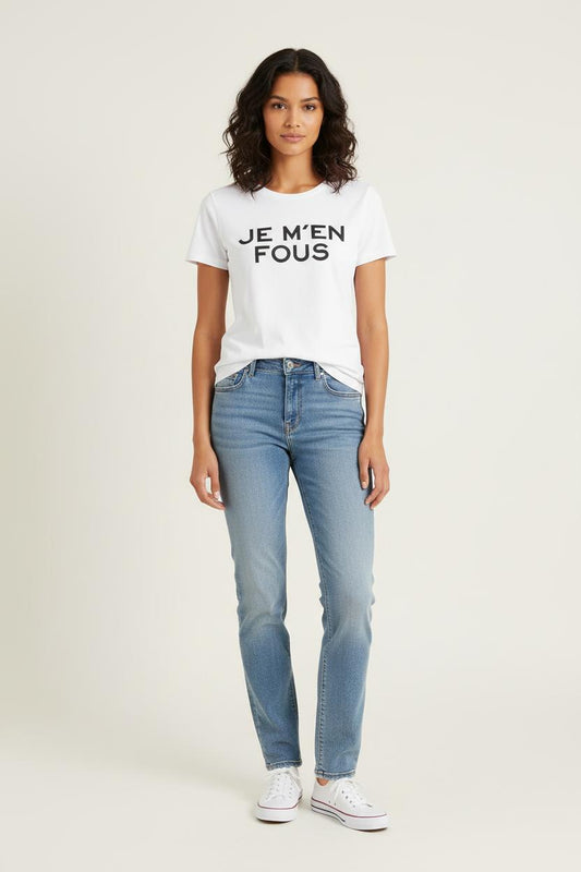 Tee-shirt Blanc et Noir - Taille M/38