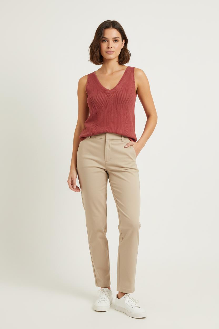 Débardeur Bordeaux - Taille M/38