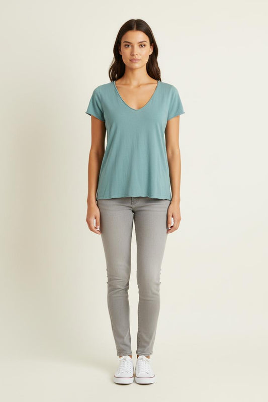 Tee-shirt Bleu - Taille S/36