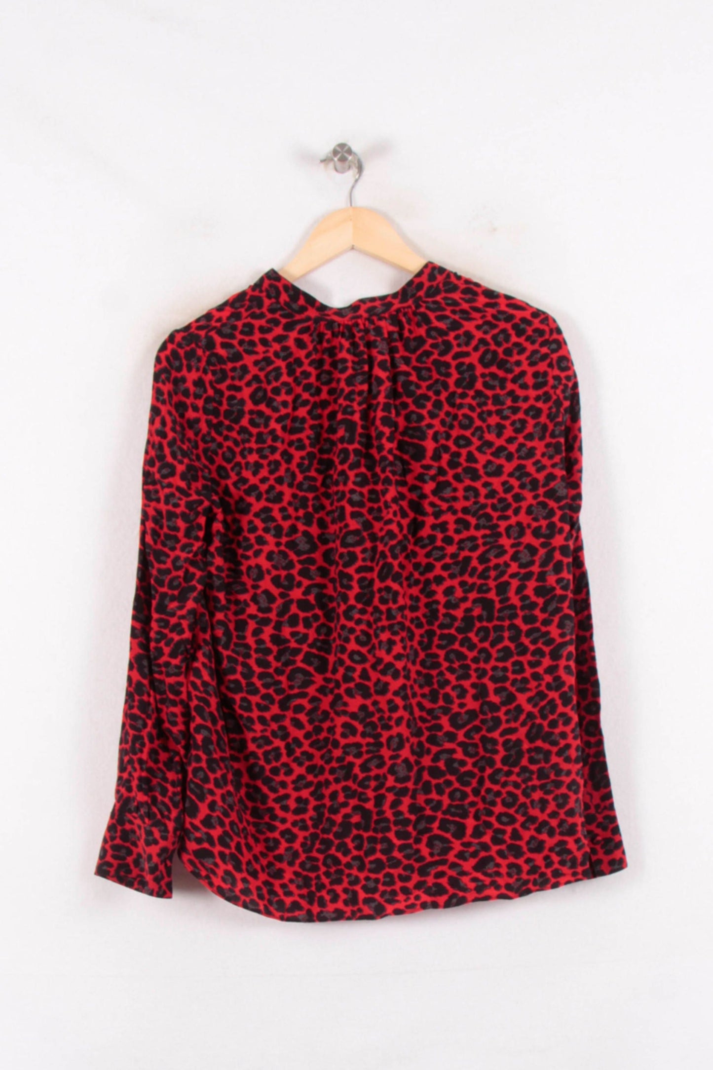 Blouse Rouge et Noire - Taille S/36