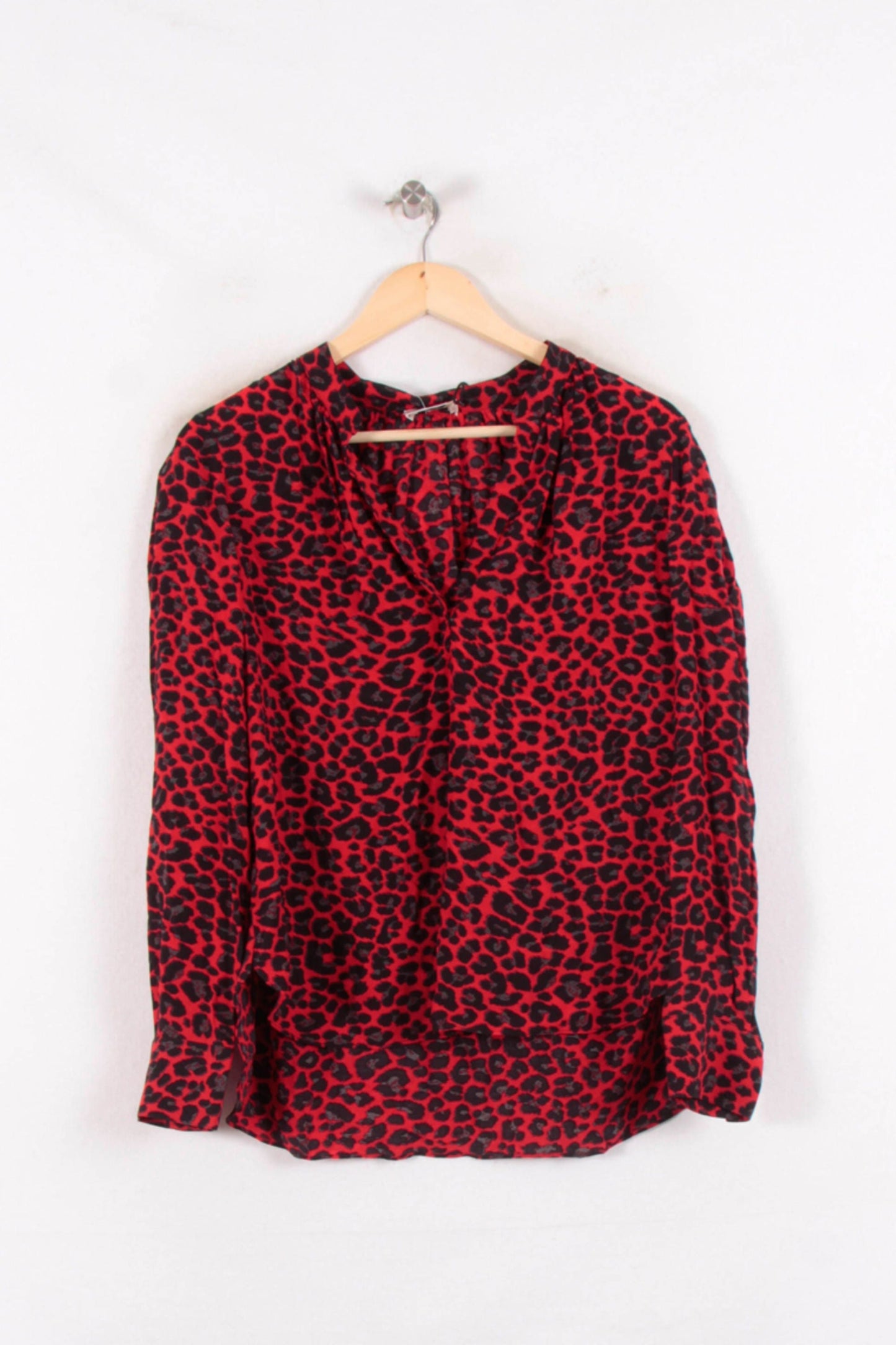 Blouse Rouge et Noire - Taille S/36