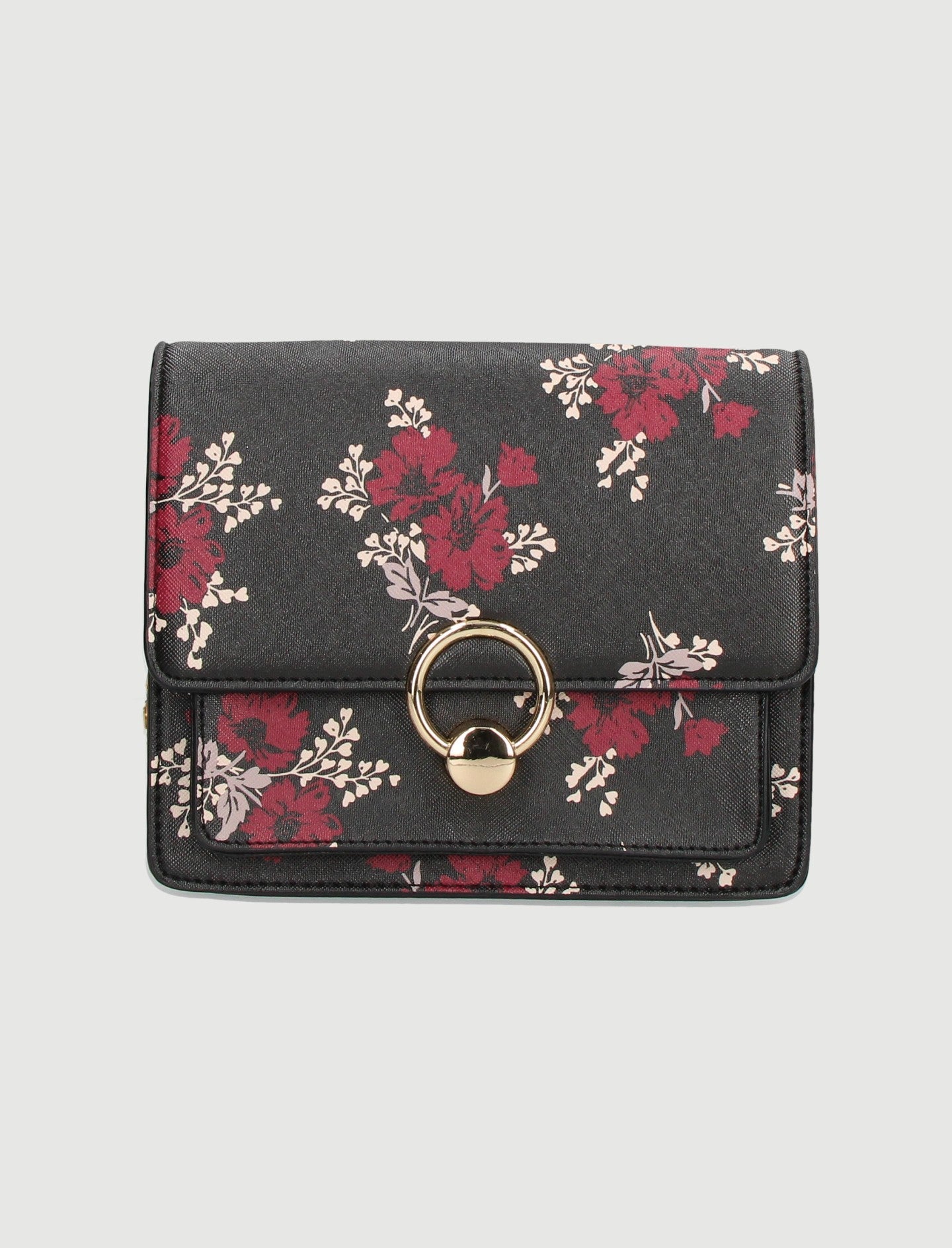 Sac À Main Noir et Rouge - Taille T.U.