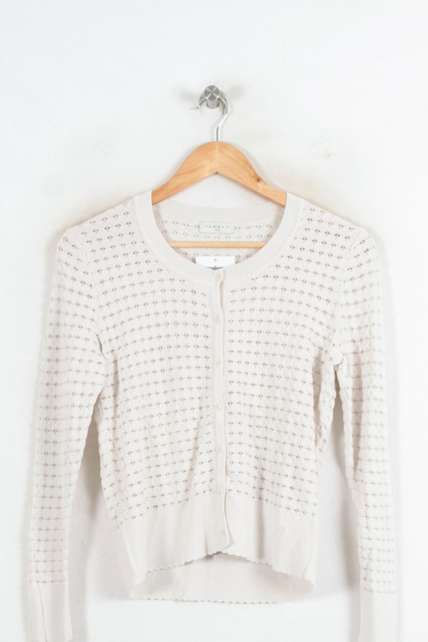 Cardigan Blanc - Taille L/40